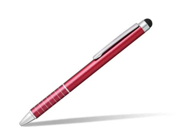 TOUCH metal 'touch' ball pen Red