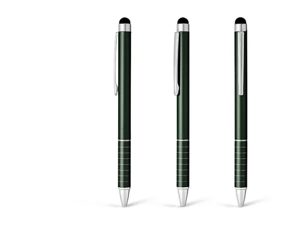 TOUCH metal 'touch' ball pen Green