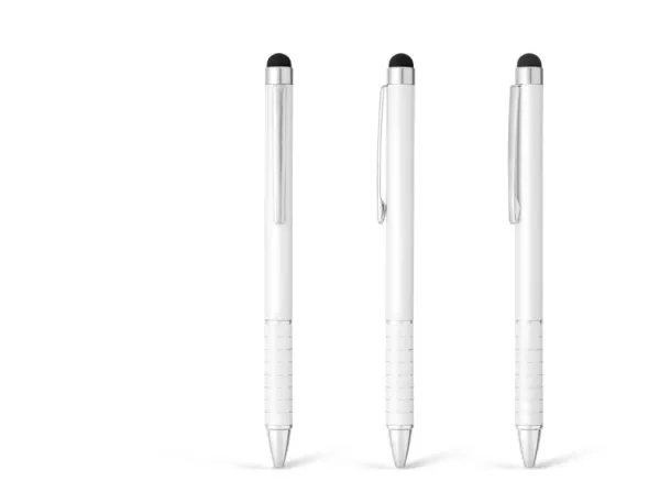 TOUCH metal 'touch' ball pen White