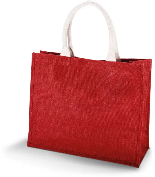  JUTE BEACH BAG - Kimood Wine