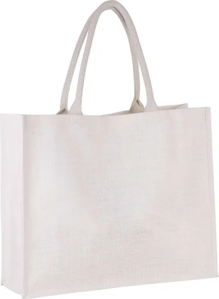  JUTE BEACH BAG - Kimood White