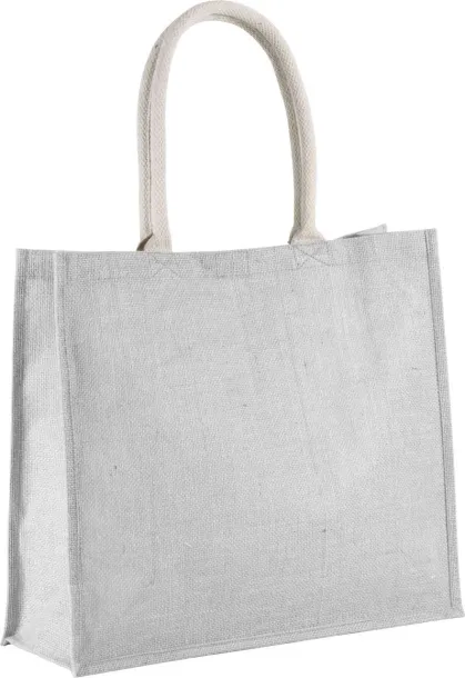  JUTE BEACH BAG - Kimood Cool Grey