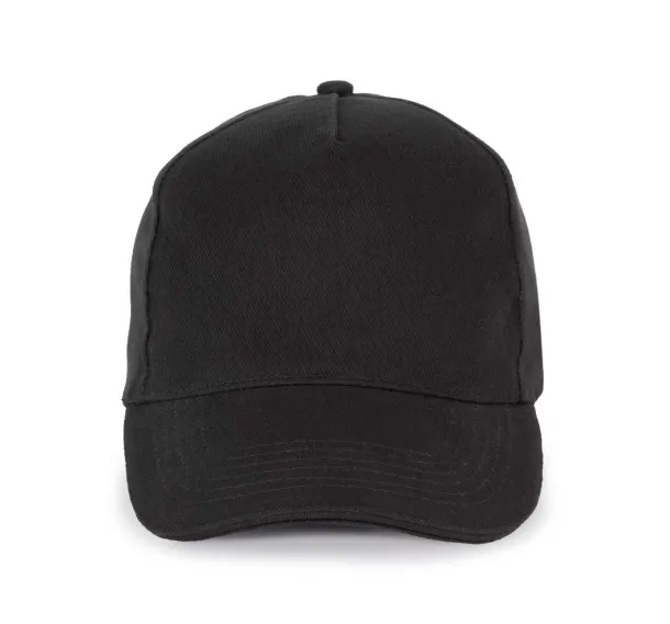  5 PANELS COTTON SANDWICH CAP - K-UP Black