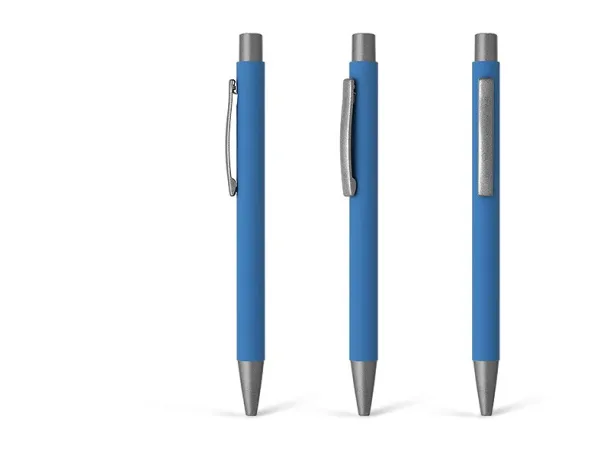 TITANIUM metal ball pen Azurno plava