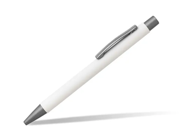 TITANIUM metal ball pen White