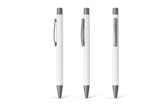 TITANIUM metal ball pen White