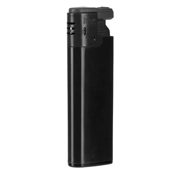 HEET Plastic electronic lighter with turbo flame Black