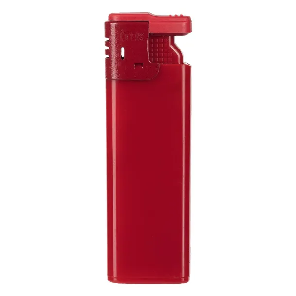 HEET Plastic electronic lighter with turbo flame Red