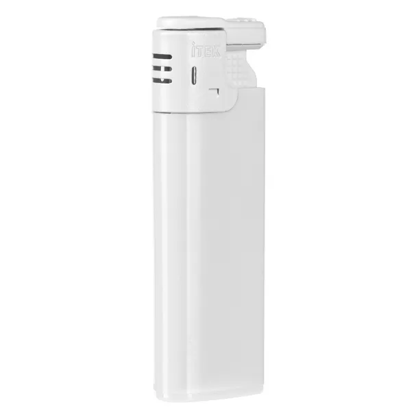 HEET Plastic electronic lighter with turbo flame White