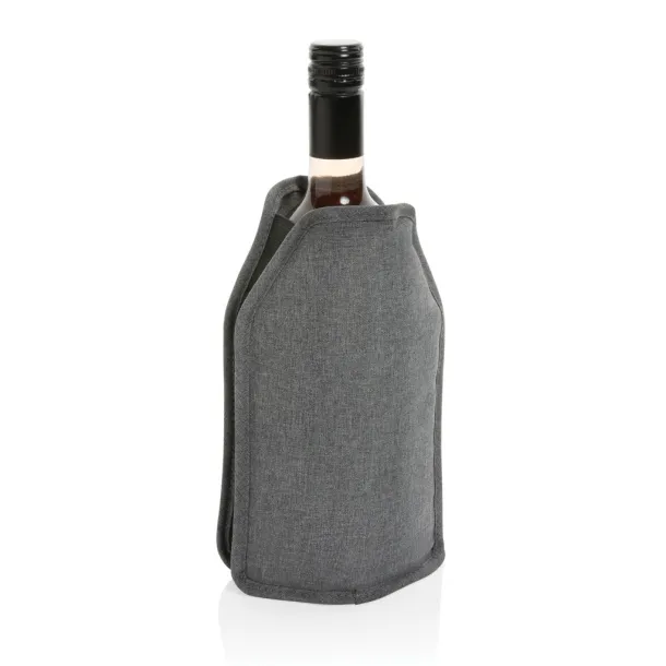 Vino AWARE™ RPET wine cooler sleeve - XD Collection Grey 