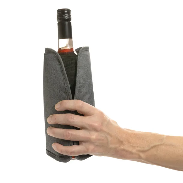Vino AWARE™ RPET wine cooler sleeve - XD Collection Grey 