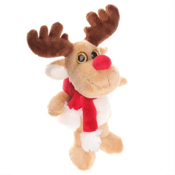 Remo Cream Plush reindeer beige