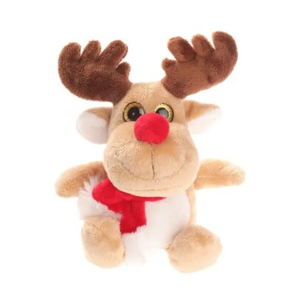 Remo Cream Plush reindeer beige