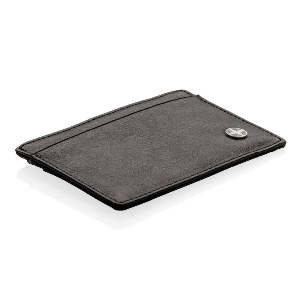  Swiss Peak RFID anti-skimming card holder - Swiss Peak Black 