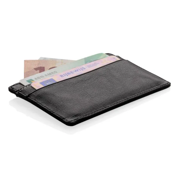  Swiss Peak RFID anti-skimming card holder - Swiss Peak Black 