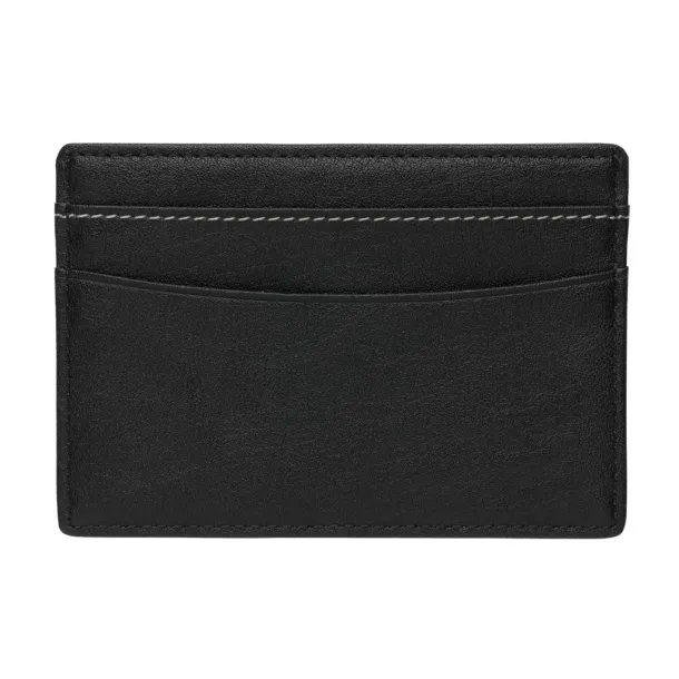  Swiss Peak RFID anti-skimming card holder - Swiss Peak Black 