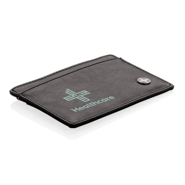  Swiss Peak RFID anti-skimming card holder - Swiss Peak Black 