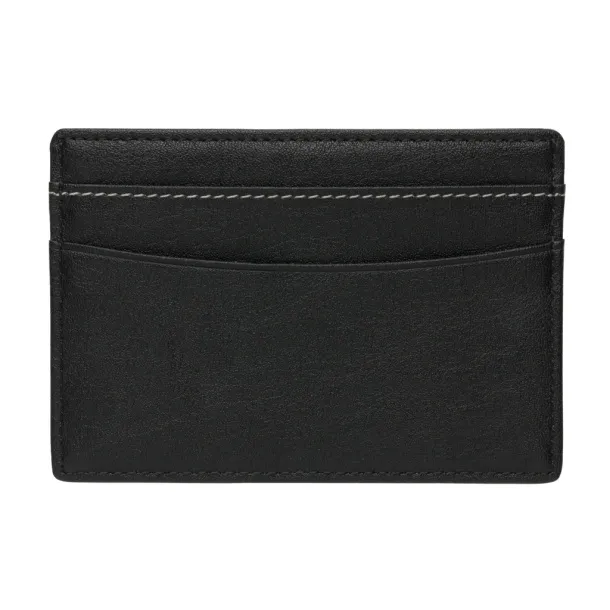  Swiss Peak RFID anti-skimming card holder - Swiss Peak Black 