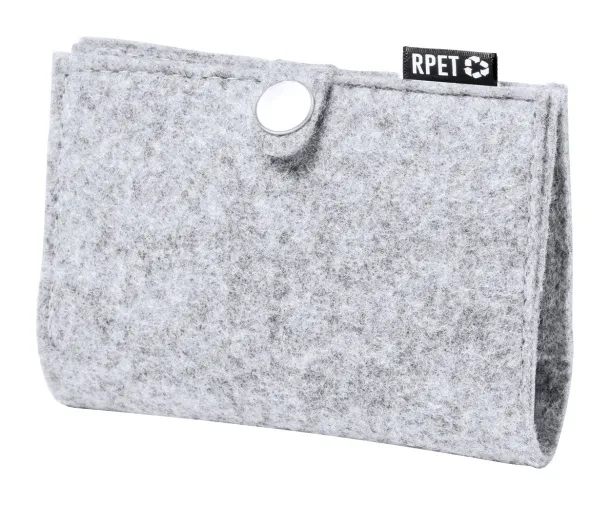 Mercel RPET credit card holder Grey