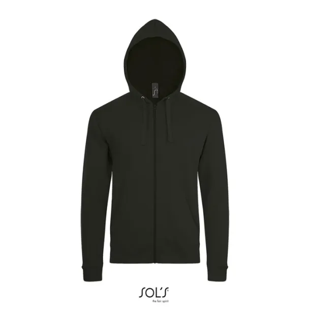 STONE UNI HOODIE-260g Black