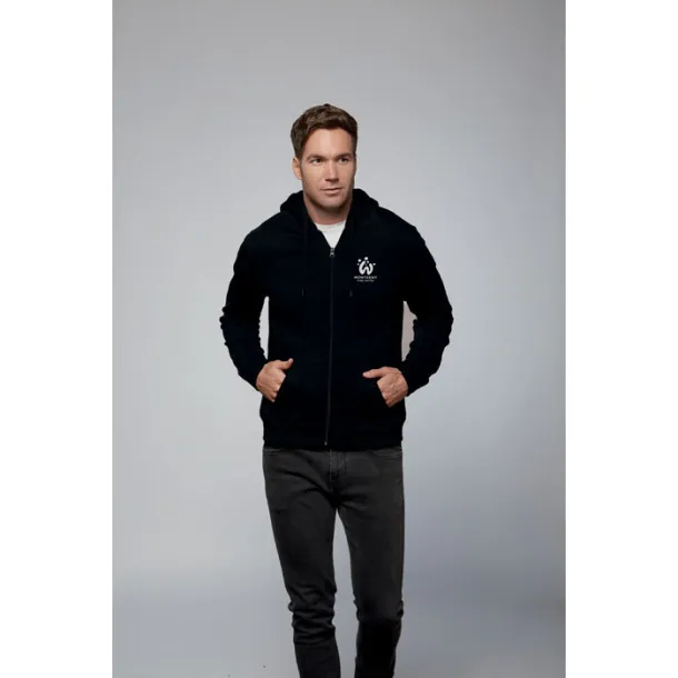 STONE UNI HOODIE-260g Black