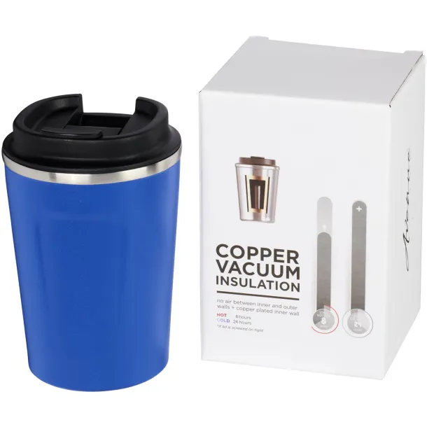 Thor 360 ml leak-proof copper vacuum tumbler - Unbranded Blue