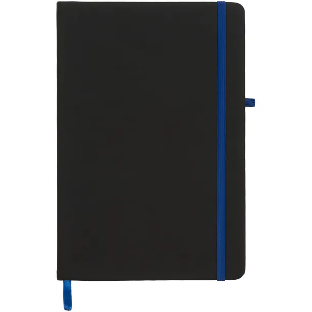 Noir medium notebook Solid black Blue