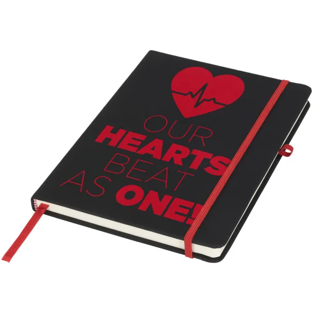 Noir medium notebook Crna Red