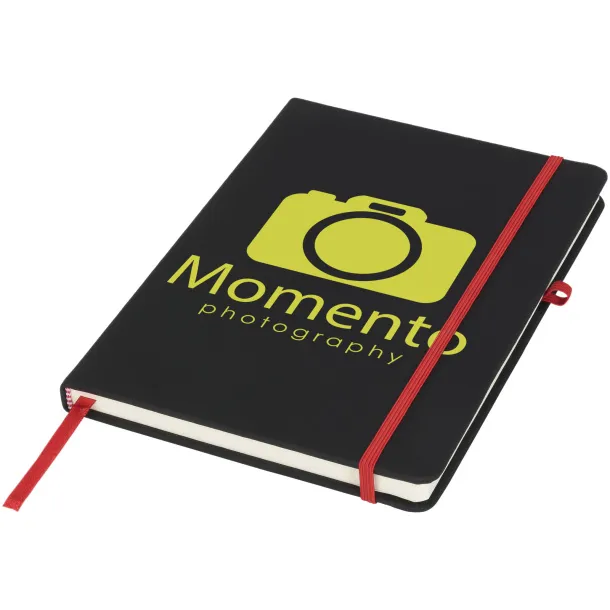 Noir notes - srednji, cca A5 Crna Crvena