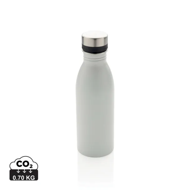  RCS Recycled stainless steel deluxe water bottle - XD Collection White 