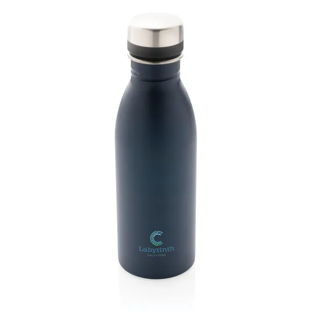  Deluxe boca za vodu od RCS recikliranog nehrđajućeg čelika, 500 ml - XD Collection navy