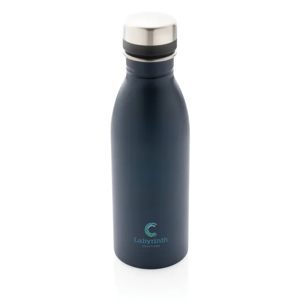  RCS Recycled stainless steel deluxe water bottle - XD Collection navy