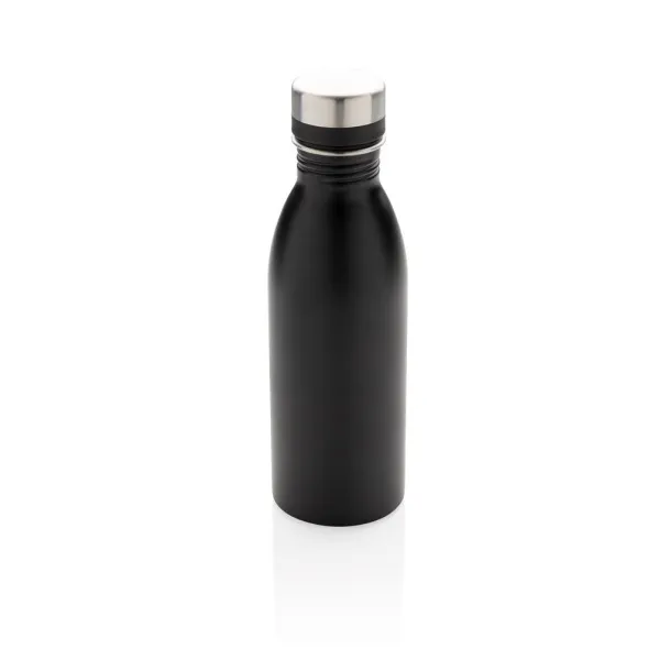  Deluxe boca za vodu od RCS recikliranog nehrđajućeg čelika, 500 ml - XD Collection Crna