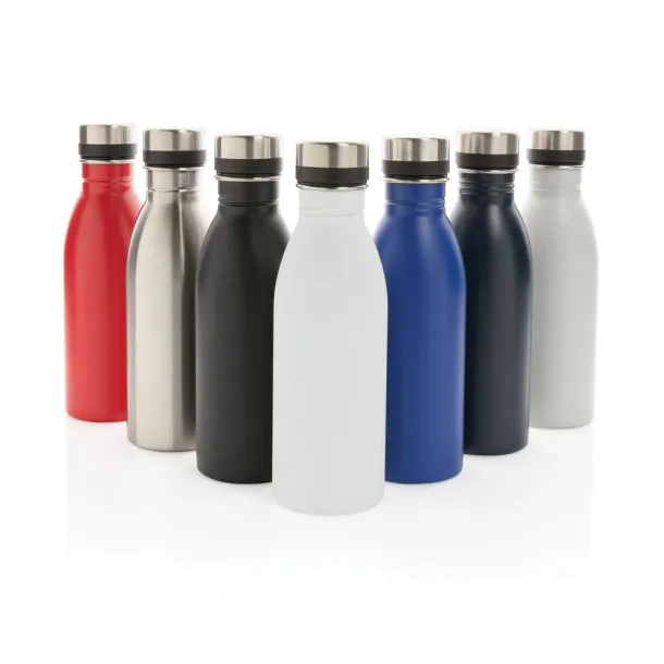  Deluxe boca za vodu od RCS recikliranog nehrđajućeg čelika, 500 ml - XD Collection Crna