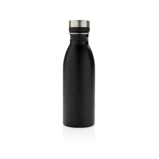  RCS Recycled stainless steel deluxe water bottle - XD Collection Black 