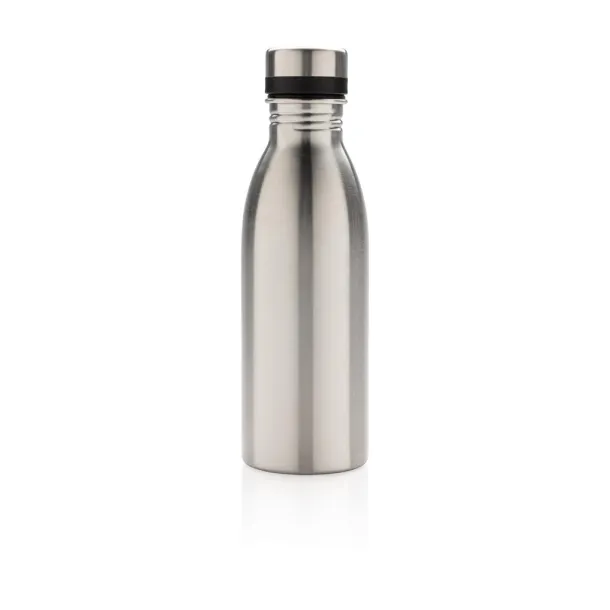  RCS Recycled stainless steel deluxe water bottle - XD Collection Silver 