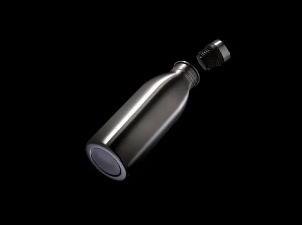  Deluxe boca za vodu od RCS recikliranog nehrđajućeg čelika, 500 ml - XD Collection Srebrna