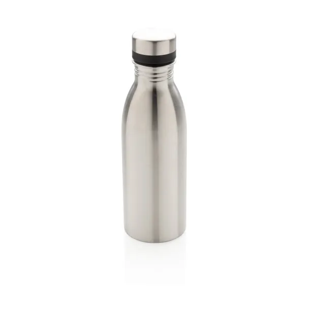  RCS Recycled stainless steel deluxe water bottle - XD Collection Silver 