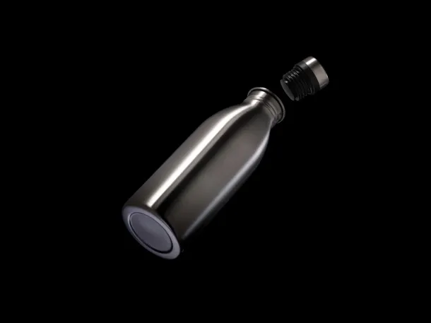  Deluxe boca za vodu od RCS recikliranog nehrđajućeg čelika, 500 ml - XD Collection Srebrna