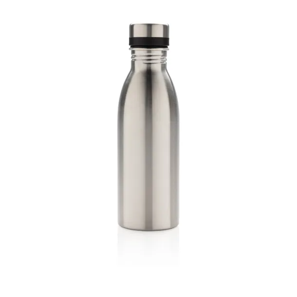  RCS Recycled stainless steel deluxe water bottle - XD Collection Silver 