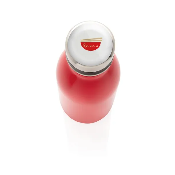  Deluxe boca za vodu od RCS recikliranog nehrđajućeg čelika, 500 ml - XD Collection Crvena