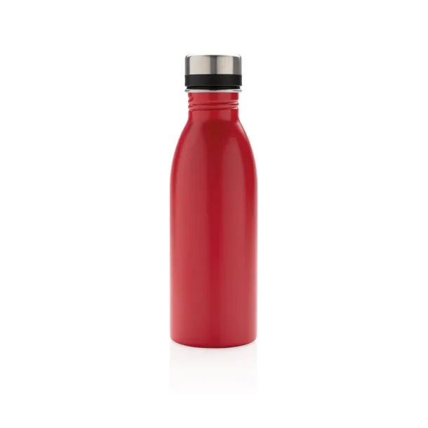  Deluxe boca za vodu od RCS recikliranog nehrđajućeg čelika, 500 ml - XD Collection Crvena