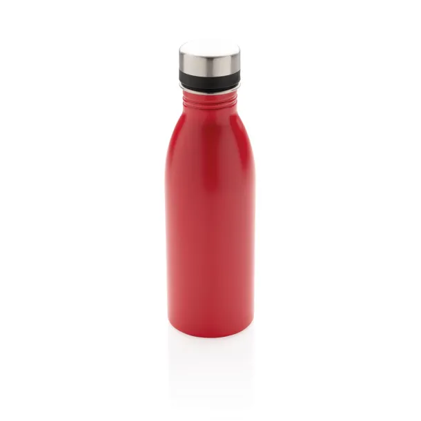  Deluxe boca za vodu od RCS recikliranog nehrđajućeg čelika, 500 ml - XD Collection Crvena