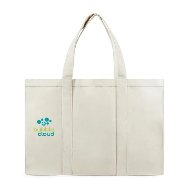  VINGA Hilo AWARE™ recycled canvas maxi tote bag - Vinga off white