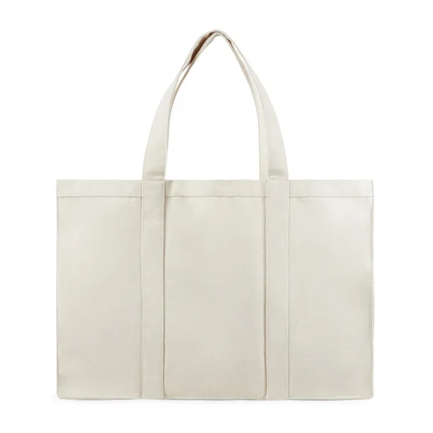  VINGA Hilo AWARE™ recycled canvas maxi tote bag - Vinga off white