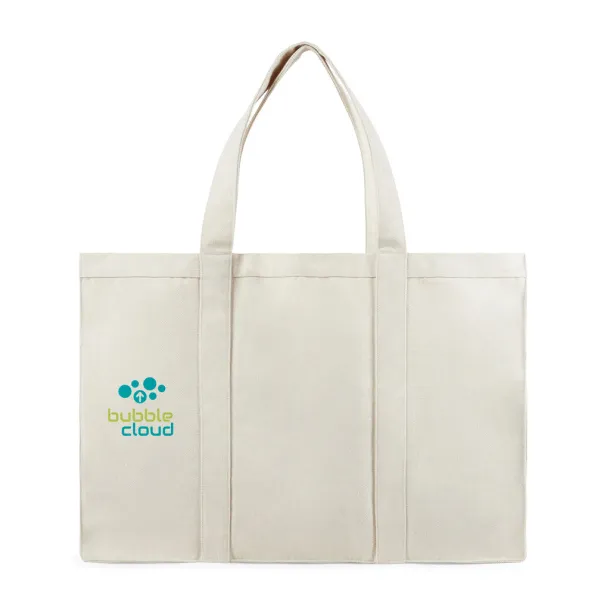  VINGA Hilo AWARE™ recycled canvas maxi tote bag - Vinga off white