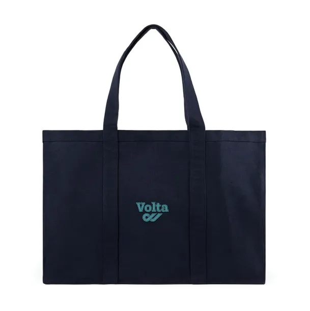  VINGA Hilo AWARE™ recycled canvas maxi tote bag - Vinga navy