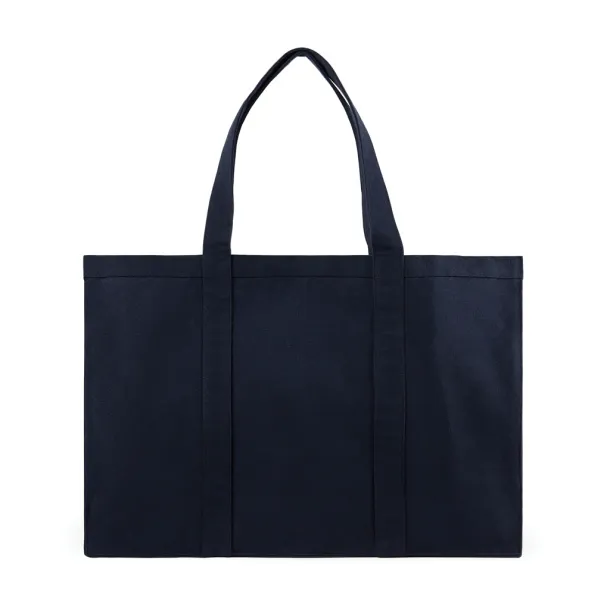  VINGA Hilo AWARE™ recycled canvas maxi tote bag - Vinga navy