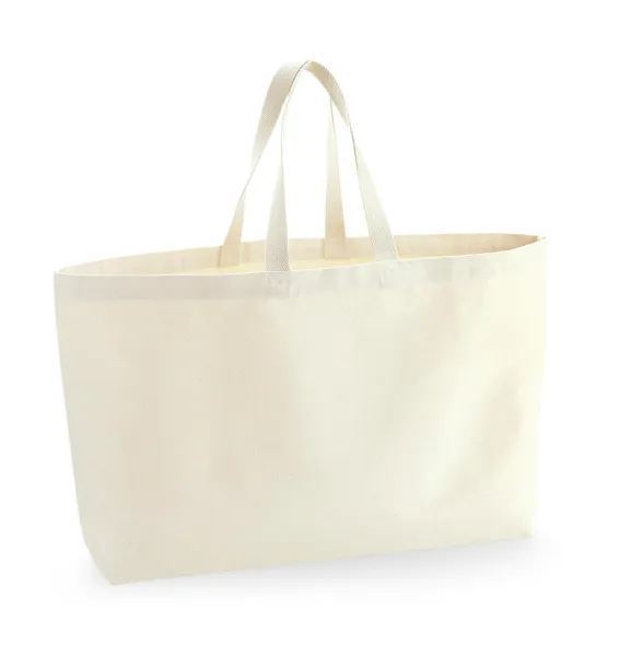  Oversized platnena torba - 475 g/m² - Westford Mill Prirodna
