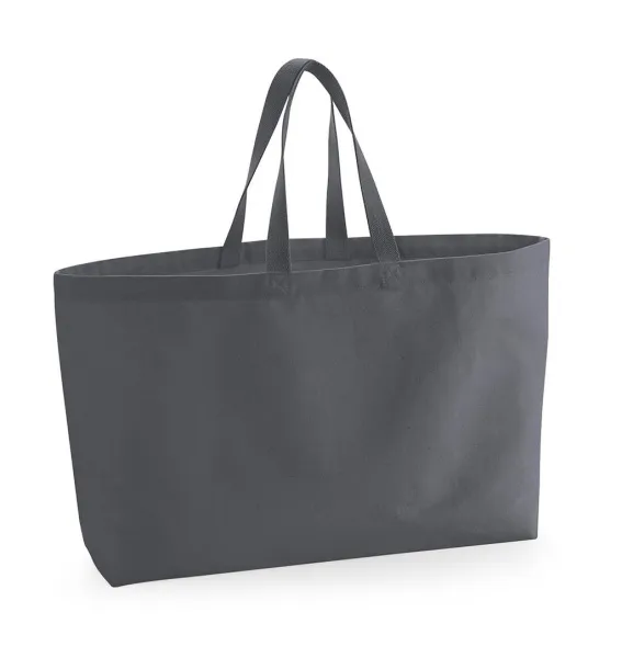  Oversized Canvas Tote Bag - Westford Mill Graphite Grey